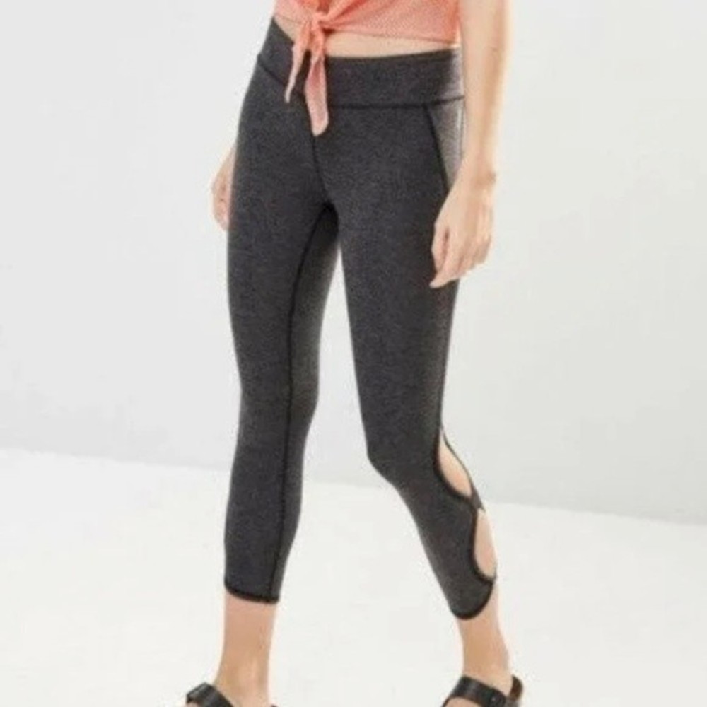 Free People Charcoal Infinity Leggings - Picture 3 of 4